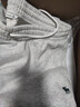 Abercrombie & Fitch【經(jīng)典直筒】經(jīng)典小麋鹿圖案美式抓絨衛褲25秋冬女裝147-5165 灰色 XL (170/96A) 偏大偏長(cháng)，建議小一碼 曬單實(shí)拍圖