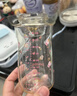 小土豆（potato）吸管奶瓶PPSU兒童喝水喝奶寬口徑帶吸管重力球 300ml櫻花粉 曬單實(shí)拍圖