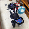 貝趣兒童電動(dòng)車(chē)摩托車(chē)1-3-6歲寶寶三輪車(chē)小孩玩具車(chē)可坐人遙控電瓶車(chē) 超大警車(chē)藍【遙控雙驅+藍牙+皮座 1-7歲生日周歲六一兒童節禮物 曬單實(shí)拍圖