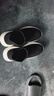宜馳（EGCHI）休閑鞋男女士運動(dòng)透氣健步鞋軟底網(wǎng)面一腳蹬懶人鞋 J30 黑色 42 曬單實(shí)拍圖