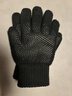 李寧（LI-NING）騎行手套冬季男女士保暖棉毛線(xiàn)針織加絨黑手套觸屏防寒電動(dòng)車(chē) 曬單實(shí)拍圖