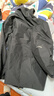 安踏戶(hù)外防潑水運動(dòng)兩件套男冬季新款三合一可拆卸登山徒步通勤上衣 曬單實(shí)拍圖