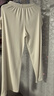 優(yōu)衣庫女裝運動(dòng)寬腿褲/闊腿褲褲子26春夏新款483282 01 乳白色 S 曬單實(shí)拍圖