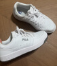 斐樂(lè )（FILA）官方男鞋圓盾板鞋網(wǎng)球文化鞋子透氣運動(dòng)鞋休閑鞋 標準白-CD 40.5 曬單實(shí)拍圖