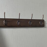 伊思家掛衣架墻上壁掛衣服掛鉤掛衣鉤進(jìn)門(mén)玄關(guān)入戶(hù)門(mén)后口鑰匙免打孔實(shí)木 淺卡色【6鉤】強力承重實(shí)木 曬單實(shí)拍圖