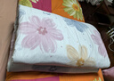 潔麗雅（Grace）純棉枕套一對100%全棉家用雙人枕套枕芯套學(xué)生宿舍枕頭套48*74cm 【A類(lèi)抗菌純棉】 花語(yǔ)枕套一對 曬單實(shí)拍圖