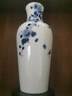 富玉呈祥景德鎮陶瓷釉下彩高溫白瓷手繪青花工藝擺件桌面插花花瓶中式送禮 云曼（手繪釉下彩） 曬單實(shí)拍圖