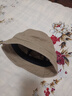 溥畔水桶帽漁夫帽女短檐女防曬帽子日系太陽(yáng)帽薄款盆帽潮流 卡其(模特色) 均碼 55-59cm 曬單實(shí)拍圖
