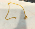 金至尊（3DG Jewellery）肖邦鏈黃金手鏈簡(jiǎn)約足金手鏈素鏈送女友老婆生日禮物計價(jià) 金重1.98克（配珠寶禮盒） 曬單實(shí)拍圖
