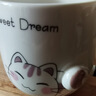 品喻（PINYU）杯子馬克杯咖啡杯陶瓷杯高顏值水杯家用大容量帶蓋勺沖泡杯小黃貓 曬單實(shí)拍圖