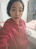 真維斯（Jeanswest）簡(jiǎn)約百搭純色連帽衛衣女冬季2026馬年本命年衣服加絨加厚紅色上衣 曬單實(shí)拍圖
