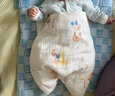 婧麒（JOYNCLEON）嬰兒連體衣保暖夾棉嬰幼兒寶寶衣服秋冬爬服哈衣套裝 Jlt200702 曬單實(shí)拍圖