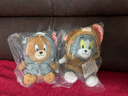貓和老鼠（Tom and Jerry）毛絨玩具可愛(ài)CP浴袍湯姆貓玩偶治愈玩偶圣誕禮物送女生玩偶禮物 曬單實(shí)拍圖