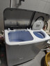 揚子集團洗衣機半自動(dòng)大容量家用雙桶雙缸洗衣機脫水雙筒 19.5【洗12KG+脫7.5KG】藍光風(fēng)干 雙缸 曬單實(shí)拍圖