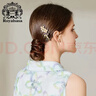 Royal sasa皇家莎莎森系花朵蝴蝶邊夾收碎發(fā)夾子發(fā)卡側邊劉海夾鴨嘴夾發(fā)飾 曬單實(shí)拍圖