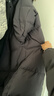 鴨鴨（YAYA）王一博同款冰殼系列戶(hù)外極寒羽絨服男士新款長(cháng)款情侶加厚女外套 青光黑色 2XL /185(建議175-195斤) 曬單實(shí)拍圖