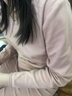 紅豆7A抑菌女士純棉秋衣秋褲透氣棉毛衫保暖內衣秋冬全棉保暖套裝女 曬單實(shí)拍圖