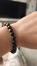 金石靈天然黑曜石手串男女款金曜石貓眼石水晶手鏈本命年38婦女節禮物 曬單實(shí)拍圖
