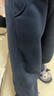 迪士尼女童加絨加厚褲子兒童運動(dòng)褲秋冬女孩衛褲冬季LX82284-G 藏青 160 曬單實(shí)拍圖