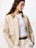 優(yōu)衣庫女裝休閑短茄克/巴恩風(fēng)外套夾克26春夏新款483807 484664 483807/31米色 L 曬單實(shí)拍圖