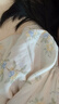 英氏（YEEHOO） A類(lèi)孕婦睡衣睡裙寬松秋季雙層棉紗家居服吸汗透氣孕產(chǎn)婦睡裙XL 曬單實(shí)拍圖