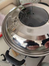 SUIBOIR蘇泊電炒鍋多功能一體家用炒菜專(zhuān)用多功能0涂層鐵鍋電鍋多功能鍋電煮鍋電蒸鍋燉蒸煮電熱鍋 8.5L 定時(shí)款【7-10人】38cm配蒸籠 曬單實(shí)拍圖