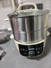 美的（Midea）電蒸鍋 電煮鍋 電火鍋 家用多功能鍋電鍋蒸包子鍋電熱鍋不銹鋼蒸籠大容量蒸鍋燉蒸煮一體多用途鍋 14.5L 【專(zhuān)研環(huán)繞蒸技術(shù)】ZGC2899 曬單實(shí)拍圖
