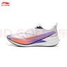 李寧（LI-NING）【5折】赤兔9PRO跑步鞋男減震輕便競速訓練專(zhuān)業(yè)運動(dòng)鞋子ARPW001 標準白/-1【涂碼取芯】 42 (265mm) 曬單實(shí)拍圖