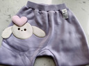 巴拉巴拉寶寶褲子男童長(cháng)褲秋冬女童加絨褲嬰兒pp褲外穿萌 曬單實(shí)拍圖