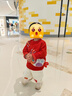 巴拉巴拉童裝兒童加絨長(cháng)褲男童女童紅色新年拜年服福氣保暖童褲 曬單實(shí)拍圖