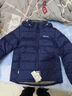 黑冰冬季男款羽絨服700蓬鴨絨拒水羽絨戶(hù)外短款防風(fēng)活帽外套 F8908MJ 藏青色 M (170) 曬單實(shí)拍圖