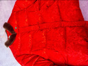 雪夕（XUEXI）2026馬年本命年媽媽裝冬季短款棉衣紅色喜慶婆婆外套中老年女棉服 曬單實(shí)拍圖
