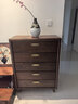 言木智（YANMUZHI）新中式五斗柜實(shí)木臥室五斗櫥復古抽屜收納儲物柜子整裝環(huán)保原木 SM49經(jīng)典【實(shí)木材質(zhì)】 曬單實(shí)拍圖