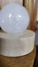 繽越白水晶球擺件風(fēng)水天然方解石擺件礦石客廳辦公室開(kāi)業(yè)好運 直徑6cm 曬單實(shí)拍圖