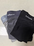 貓人男士?jì)妊澞斜z無(wú)痕涼感10A蟲(chóng)草抑菌透氣褲衩大碼男生平角短褲頭 黑色+鉑灰+灰藍 10A抑菌冰絲 3條 XL （建議120斤-140斤） 曬單實(shí)拍圖