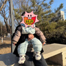 巴拉巴拉童裝嬰兒連體羽絨服連體衣寶寶衣服2025冬裝哈衣爬服萌趣男童女童 曬單實(shí)拍圖