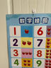 棠帛數字掛圖1到100百數板表幼兒園早教兒童識字認知數學(xué)啟蒙畫(huà)墻貼 認識數字掛圖全套【3張】 曬單實(shí)拍圖