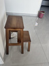 樹(shù)造良品實(shí)木梯凳家用折疊梯子凳子二合一登高凳廚房高凳樓梯可收納臺階凳 【進(jìn)口3A級】實(shí)木兩步梯凳-胡桃 曬單實(shí)拍圖
