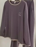 德絨保暖大碼家居服套裝女秋冬新款200斤長(cháng)袖長(cháng)褲胖mm休閑睡衣女 8408薰衣紫米奇頭【德絨】長(cháng)套 5XL 建議180-210斤 曬單實(shí)拍圖