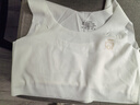 浪莎少女內衣夏季薄款文胸初中生青春期發(fā)育期兒童無(wú)痕背心 白 80/L 曬單實(shí)拍圖
