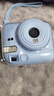 富士（FUJIFILM）instax  mini12 一次成像 立拍立得相機 mini12 繡球藍 套餐五（官方標配+水晶殼+肩帶+白邊相紙20張） 曬單實(shí)拍圖