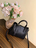 viney手提包包女包牛皮斜挎包輕奢媽媽包中年生日禮物送女友老婆 【黑色】高檔實(shí)用品牌托特包 時(shí)尚輕奢百搭大容量通勤單肩包 曬單實(shí)拍圖