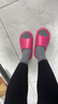 樸西新款EVA踩屎感厚底拖鞋女士居家室內情侶拖鞋男 淺粉 39-40 曬單實(shí)拍圖