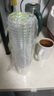 美廚（MAXCOOK）一次性杯子航空杯200ml*50只加厚塑料水杯酒杯茶杯太空杯MCPJ2979 曬單實(shí)拍圖
