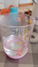 富光玻璃杯家用兒童牛奶杯子帶刻度吸管水杯 寶寶沖泡奶粉杯帶把手 曬單實(shí)拍圖