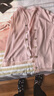 恒源祥【撿漏】夏季開(kāi)衫女外搭薄短款棉麻針織空調衫半身披肩長(cháng)袖百搭 粉色 XL 曬單實(shí)拍圖