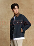杰克·瓊斯（JACK&JONES）26年春季外套男士裝寬松潮流休閑品質(zhì)夾克撞色翻領(lǐng)原色牛仔外套男 A13 深牛仔藍-2 XS 165 曬單實(shí)拍圖