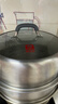 康巴赫304不銹鋼三層蒸鍋蒸籠復底湯蒸鍋多功能防燙鍋具32cm燃氣灶通用 曬單實(shí)拍圖