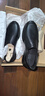 愛(ài)步（ECCO）男鞋休閑鞋春夏款透氣舒適豆豆鞋 511744黑色 41(建議正碼正拍) 曬單實(shí)拍圖