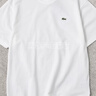 LACOSTE法國鱷魚(yú)男裝26春季新款簡(jiǎn)約舒適短袖運動(dòng)T恤|TH0003 49T/白色/桔色 L 5 曬單實(shí)拍圖